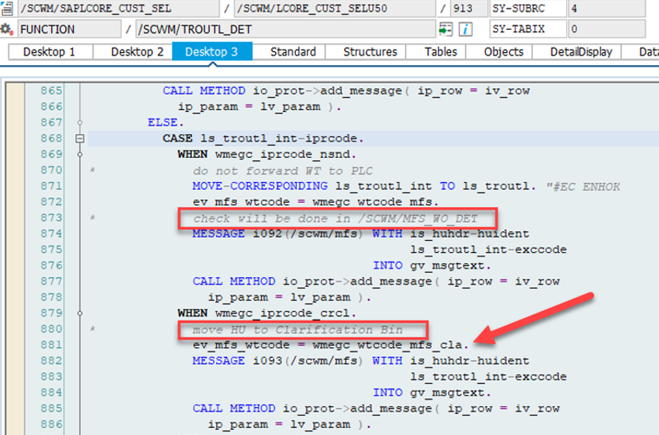 SAP EWM MFS Layout-oriented storage control_31